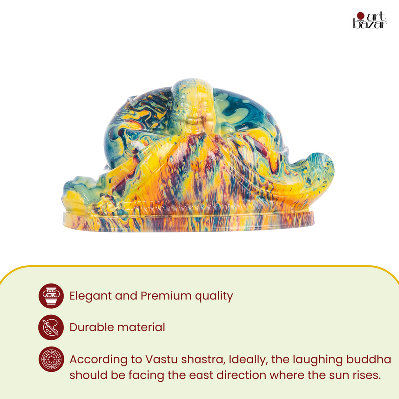 Laughing Buddha - Multicolour