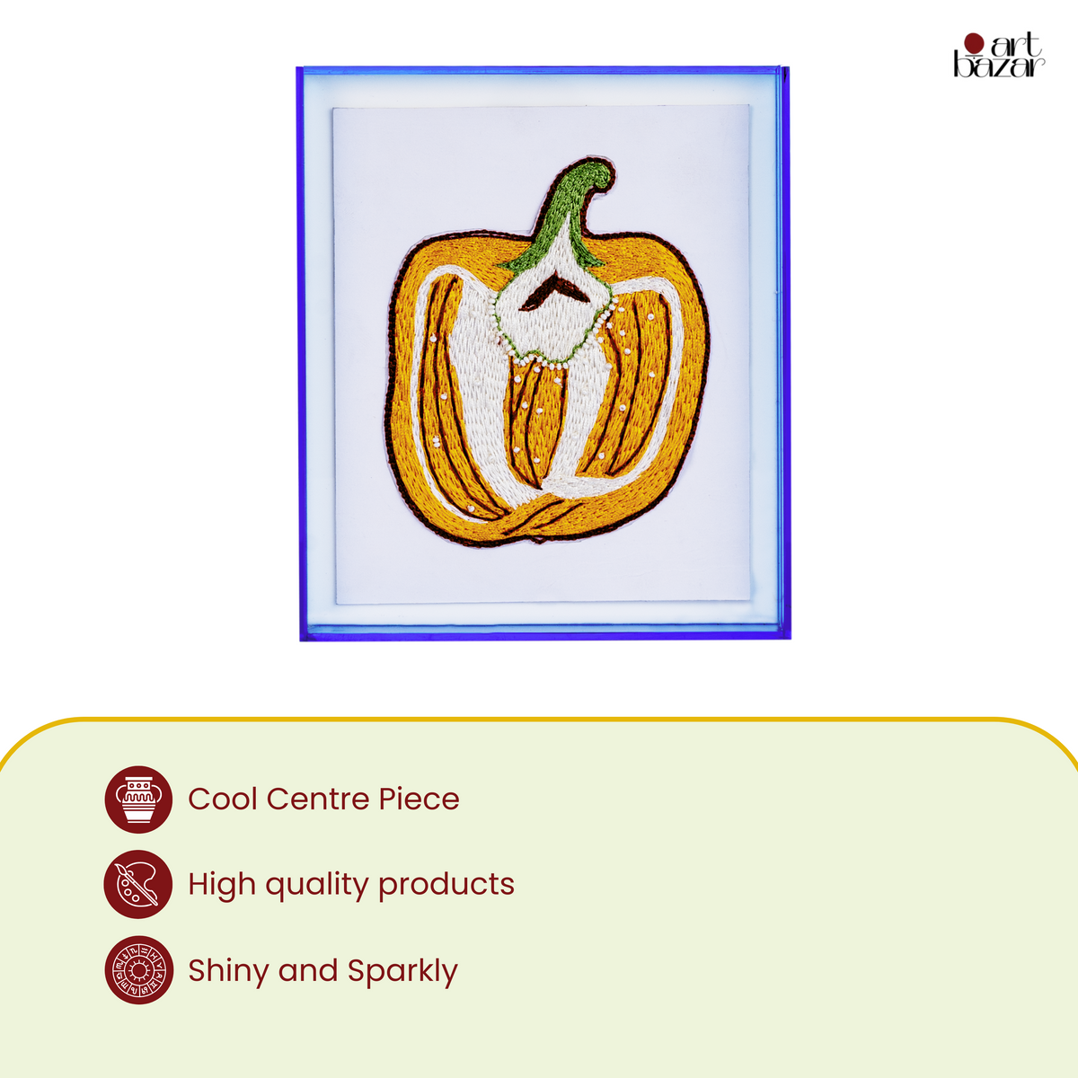 Quirky Embroidered Frames