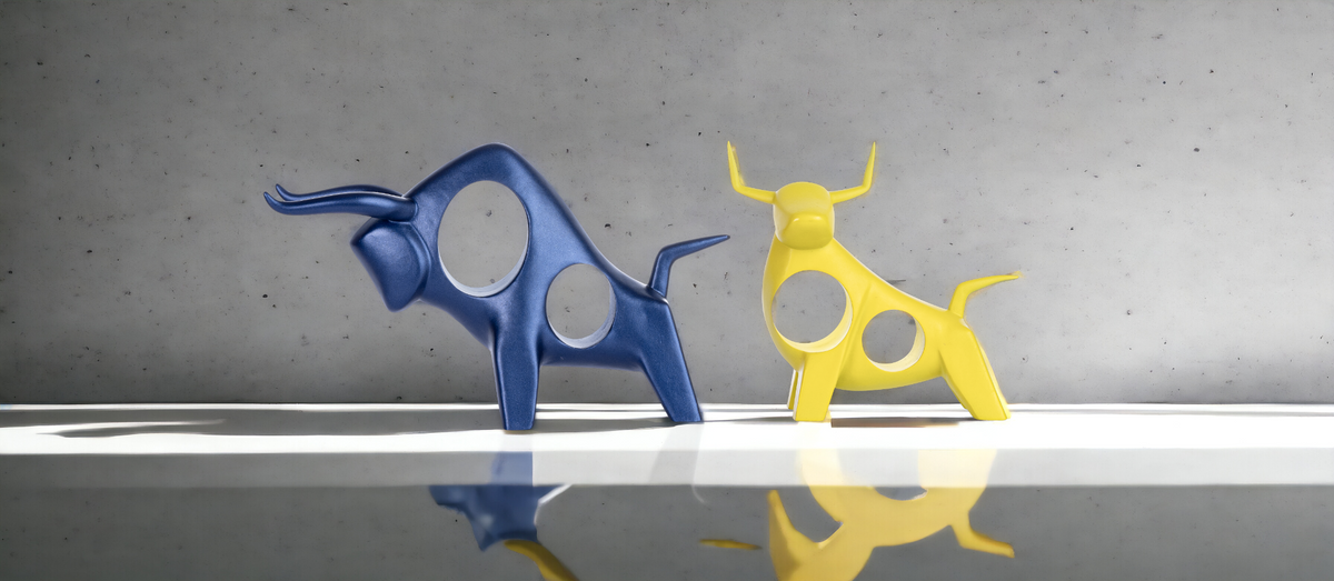 The Quirky Bull Duo - Set of 2